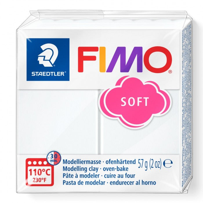 Fimo soft 57g Wit