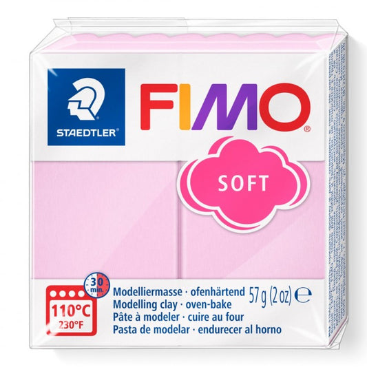 Fimo soft 57g Lichtroze
