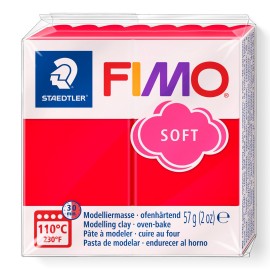 Fimo soft 57g Indisch rood