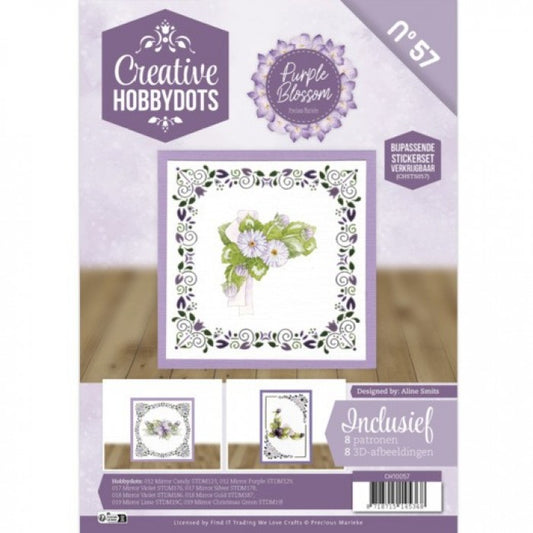 Creative Hobbydots 57 - Purple Blossom