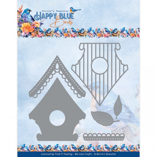 Berries Beauties - Happy Blue Birds - Happy Birdhouse