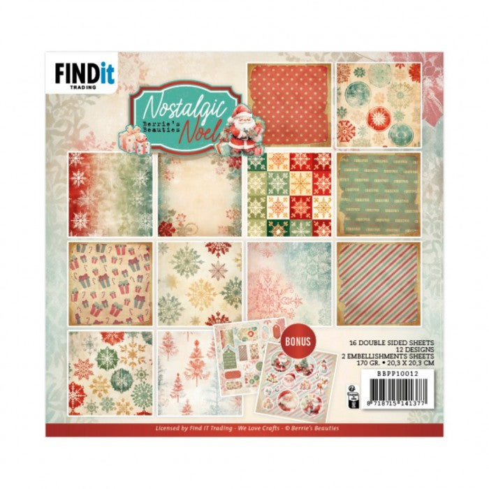 Berrie’s beauties | Nostalgic Noel paperpack