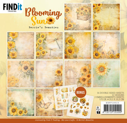 Paperpack - Berrie's Beauties - Blooming sun