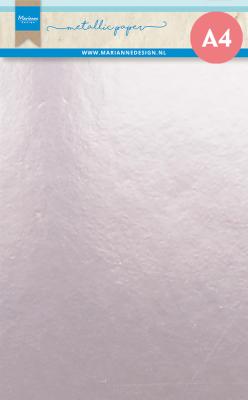 MD Metallic paper Light Pink A4