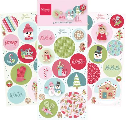 Marianne Design - Stickervel - Christmas Bakery by Marleen CA3198