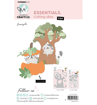 StudioLight Creative Craftlab | Cutting dies Tree Essentials nr.895
