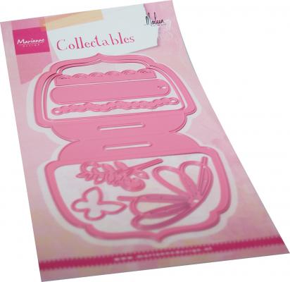 Marianne Design Collectables Bagtopper Bow by Marleen COL1509