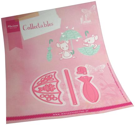 Marianne Design Collectables Umbrella by Marleen COL1520