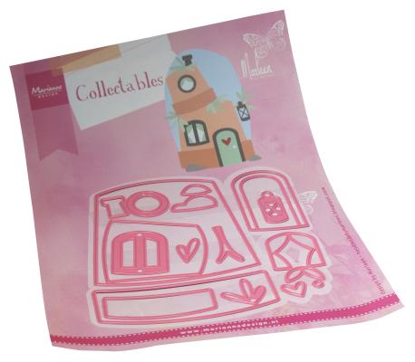Marianne Design Collectables Flowerpot house by Marleen COL1527