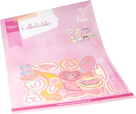 Marianne Design Collectables Happy Fruits by Marleen COL1551