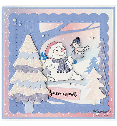 MD Snowy tree by Marleen COL1554