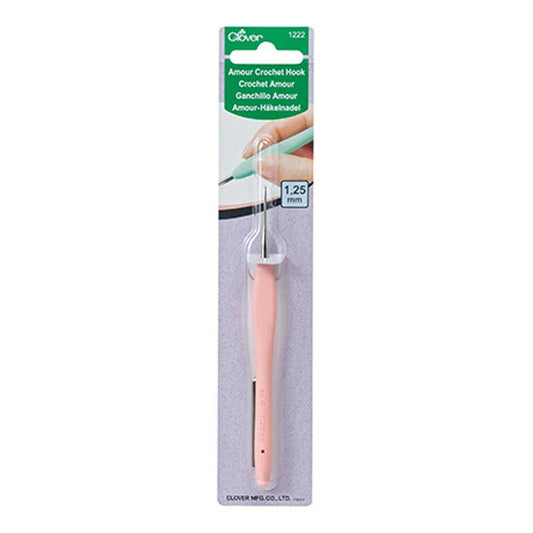 Clover Amour haaknaald staal 1,25