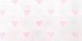 DMC Aïda impressions - pink hearts 5,5kr/cm