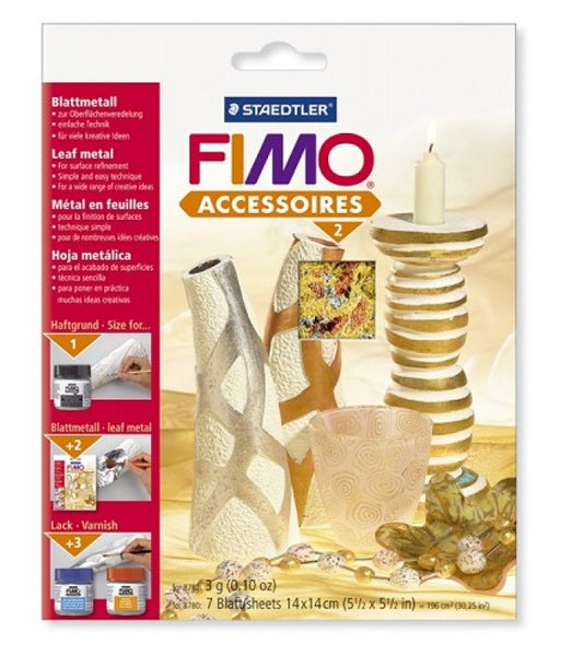Fimo bladmetaal vlokken