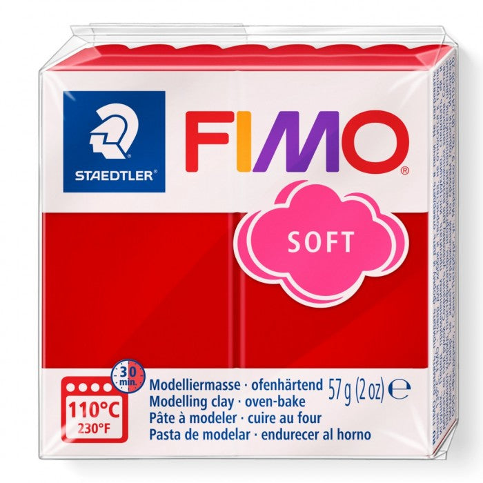 Fimo soft 57g Kerstrood
