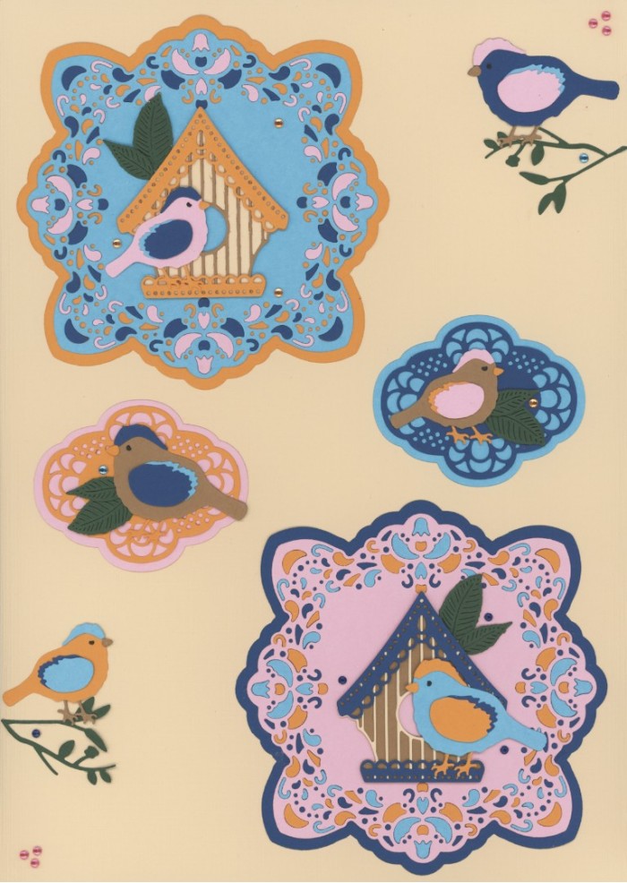 Berries Beauties - Happy Blue Birds - Happy Birds