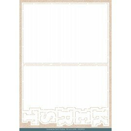 CardDeco Essentials Folding Card Stencil - Ruby Christmas - Kerst