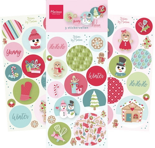 MD Stickers by Marleen Christmas Bakery CA3198