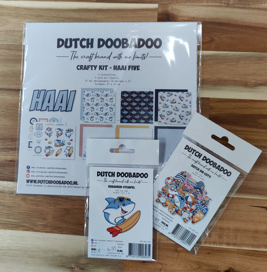 ACTIE: Dutch Doobadoo pakket - Haai