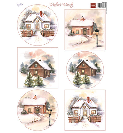 MD Knipvel Mattie's Mooiste - Winter cottages MB0220
