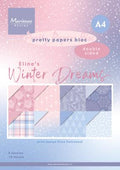 Marianne Design paperpad A4 - Eline's Winter Dreams PB7067