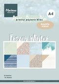 Marianne Design paperpad A4 - Frozen Winter PK9172