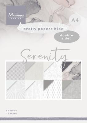 Marianne Design paperpad A4 - Serenity PK9180