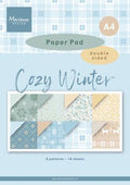 Marianne Design paperpad A4 - Cozy Winter PK9212