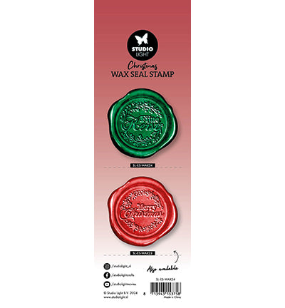 SL Wax Stamp with handle | Fijne Kerst Essentials nr.24