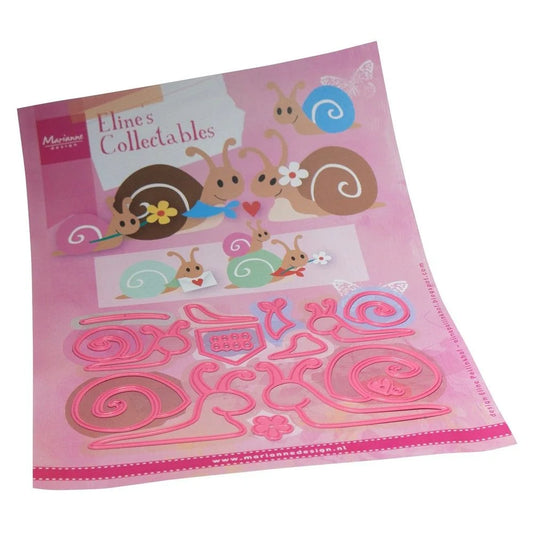 Marianne Design Collectables - Eline's Snail family COL1526