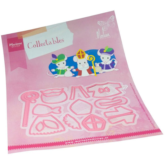 Marianne Design Collectables - Sint & Piet accessories by Marleen COL1536