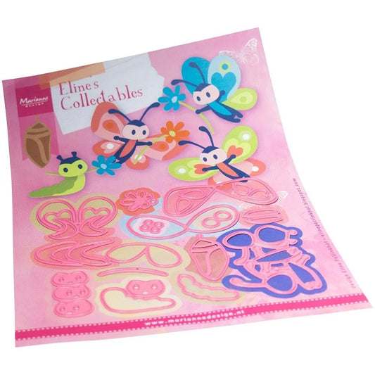 Marianne Design Collectables - Eline's butterfly family COL1538