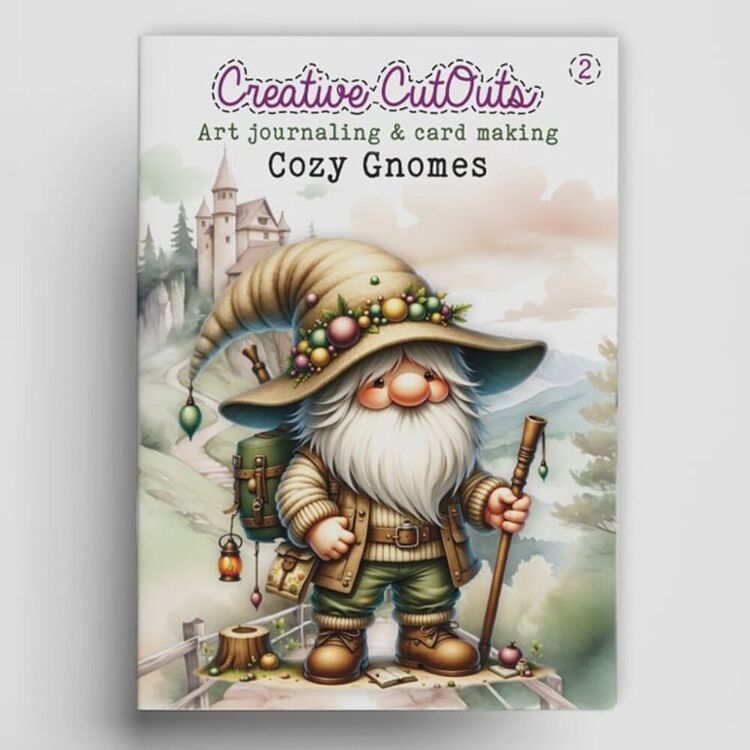 Creative Cutouts Art journalling and card making No.2 Cozy Gnomes