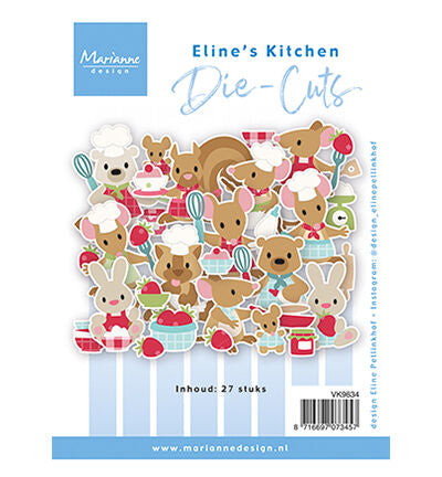Marianne Design die-cuts Eline's Kitchen VK9634