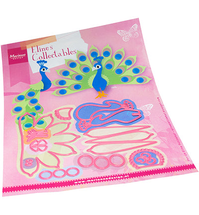 Marianne Design Collectables Eline's peacock COL1530
