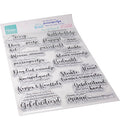 Marianne Design clearstamps Kopjes & Pootjes CS1170