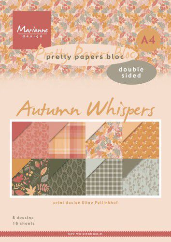 Marianne Design paperpad A4 - Autumn Whispers PB7059