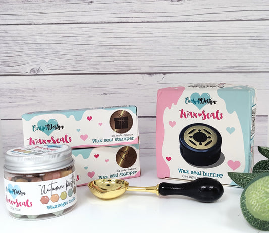 Startsetje waxzegels maken