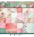 Paper Pad Backgrounds Sending You Love nr.289