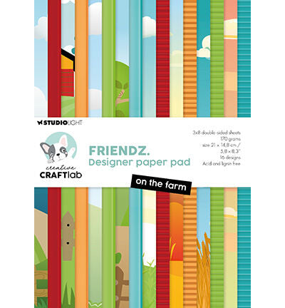 CCL Paper Pad On the Farm Friendz nr.308