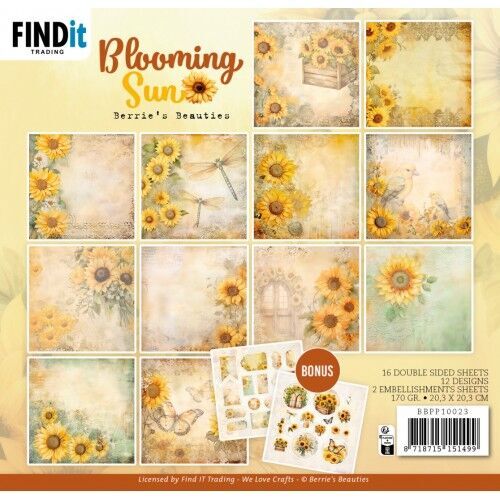 Paperpack - Berrie's Beauties - Blooming Sun