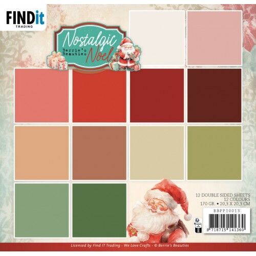 Paperpack - Berrie's Beauties - Nostalgic Noel - Solid Colours