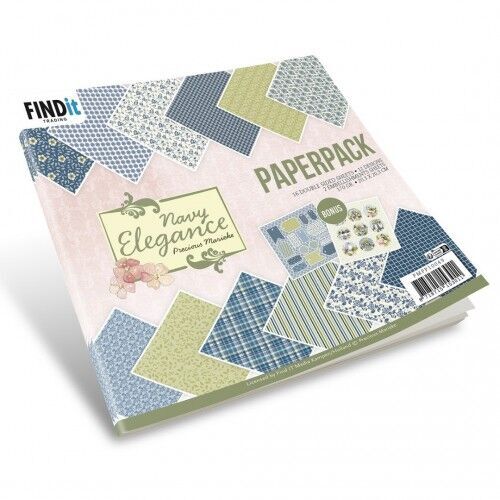 Paperpack - Precious Marieke- Navy Elegance