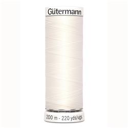 Gutermann polyester allesnaaigaren 200m - dikte 100 | kleur 111