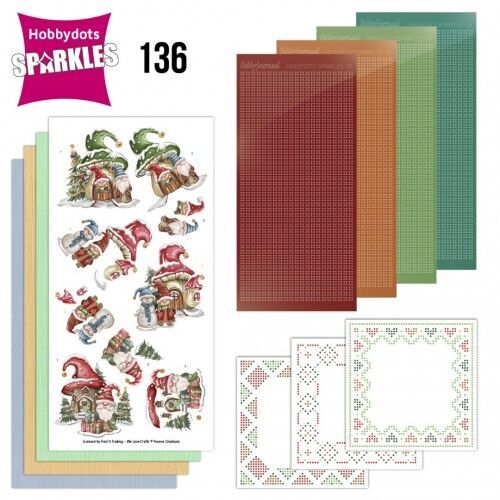 Hobbydots Sparkles nr. 136 Gnome for Christmas