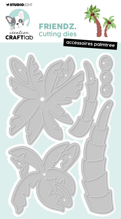 SL Creative Craftlab Essentials Cutting Die Accessoires palmtree Friendz nr.835