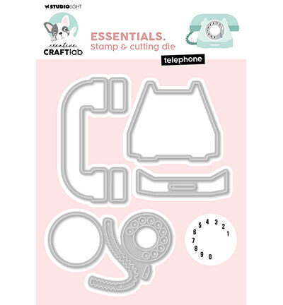 CCL Stamp & Cutting Die Telephone Essentials nr.90